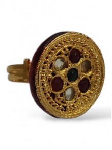 Kundan Finger Ring